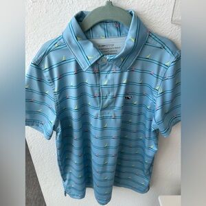 Boys Vineyard Vines Performance Sankaty Polo